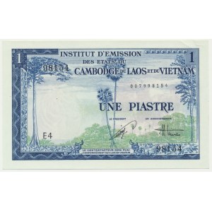 Francouzská Indočína, Vietnam, 1 piastr (1954)