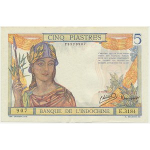 Indochiny Francuskie, 5 piastr (1949)