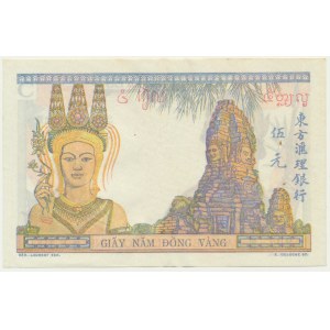 Indochiny Francuskie, 5 piastr (1949)