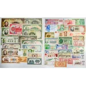Asie, sada bankovek (26 kusů)