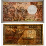 Dschibuti, Satz 500-1.000 Francs (1975 -2005)(2 Stück).