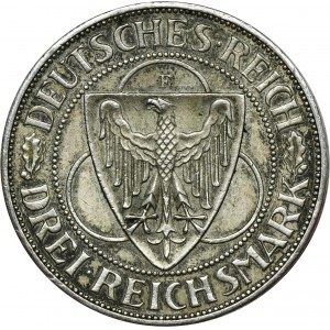 Germany, Weimar Republic, 3 Mark Berlin 1930 A