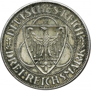 Deutschland, Weimarer Republik, 3 Mark Berlin 1930 A