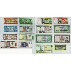 Mozambique, lot 20-50.000 Escudos/Meticais (16 pcs.)