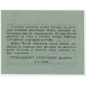 Toruń, 1 zlotý 1939 - RARE