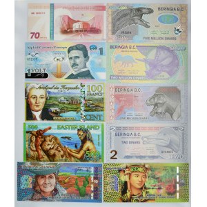 Group of mix banknotes (21 pcs.)