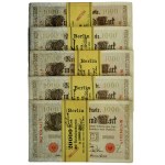 Germany, bank bundle 1.000 Mark 1910 (5 pcs.)