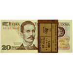 Bank parcel, 20 zloty 1982 - AK - (100 pieces).