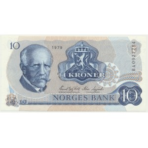 Norway, 10 Kroner 1979