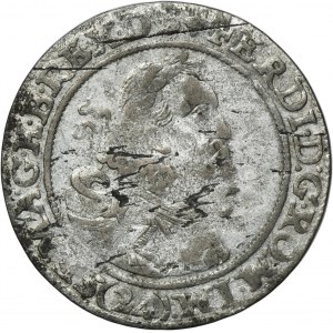 Silesia, Habsburg rule, Ferdinand II, 24 Kreuzer Breslau 1623 HT - RARE