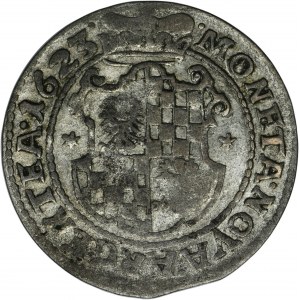 Sliezsko, Kniežatstvo Legnicko-Brzesko-Wołowskie, Jerzy Rudolf Legnicki, 24 Krajcary mincovňa neurčená 1623 - NIENOTOWANE