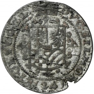 Schlesien, Herzogtum Ziębicko-Oleśnickie, Henryk Wacław und Karol Fryderyk, 24 Krajcary Olesnica 1623 BZ - NIENOTIERT