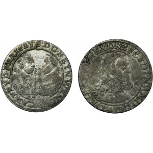 Set, Silesia Habsburg rule and Duchy of Münsterberg-Oels and Duchy of Breslau, 24 Kreuzer (2 pcs.)