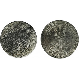 Set, Silesia Habsburg rule and Duchy of Münsterberg-Oels and Duchy of Breslau, 24 Kreuzer (2 pcs.)