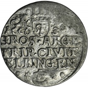 Elbląg pod švédskou nadvládou, Gustav II Adolf, Trojak Elbląg 1632