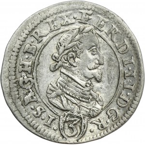 Rakúsko, Ferdinand II, 3 Krajcars Graz 1624