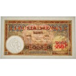 Maroko, 500 franků 1948 - PMG 64 EPQ