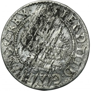 Sliezsko, habsburská vláda, Ferdinand III, 3 Krajcary Kłodzko 1628 PH