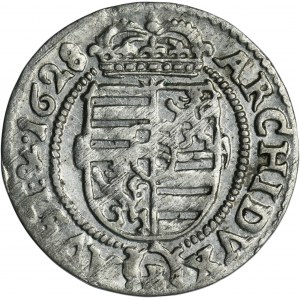 Silesia, Habsburg rule, Ferdinand III, 3 Kreuzer Glatz 1628 PH