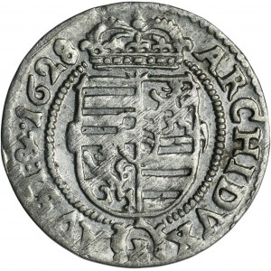 Schlesien, Habsburger Herrschaft, Ferdinand III, 3 Krajcary Kłodzko 1628 PH