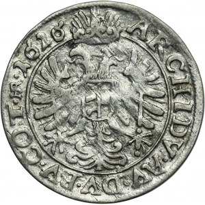 Silesia, Habsburg rule, Ferdinand II, 3 Kreuzer Breslau 1626 HR