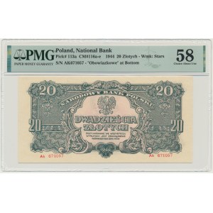 20 Gold 1944 ...owe - Ak - PMG 58