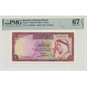 Kuwait, 1 Dinar (1961) - PMG 67 EPQ