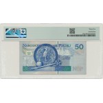 50 zloty 1994 - YA 0000939 - PMG 35 - replacement series - THE WORST BANKNOTE OF THE THIRD REPUBLIC.