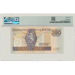 200 złotych 1994 - ZA - PMG 55 - seria zastępcza TDLR