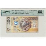 200 Zloty 1994 - YA - PMG 55 - seltene Ersatzserie - geringe Anzahl