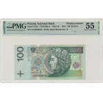 100 złotych 1994 - ZA - PMG 55 - seria zastępcza TDLR -