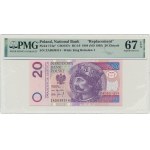 20 złotych 1994 - ZA - PMG 67 EPQ - seria zastępcza TDLR