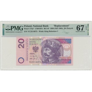 20 Gold 1994 - YC - PMG 67 EPQ - Ersatzserie