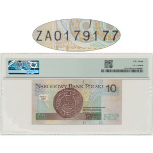 10 złotych 1994 - ZA - PMG 53 - seria zastępcza TDLR - RZADKA