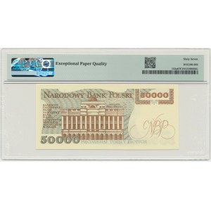 50.000 złotych 1989 - AA - PMG 67 EPQ