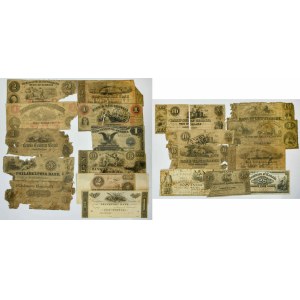 USA, zestaw banknotów (20 szt.)