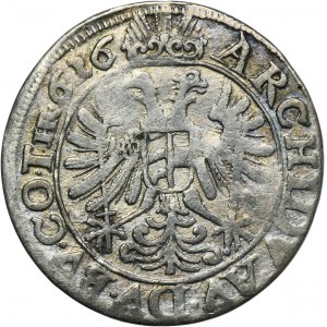 Silesia, Habsburg rule, Ferdinand II, 3 Kreuzer Breslau 1626 HR