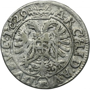 Slezsko, Habsburkové, Ferdinand II, 3 Krajcary Wrocław 1629 HR