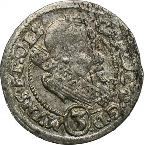 Śląsk, Księstwo Ziębicko-Oleśnickie, Karol II, 3 Krajcary Oleśnica 1615