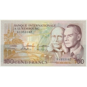 Luxembursko, 100 frankov 1981