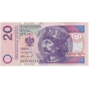 20 złotych 1994 - AA -