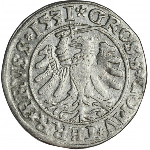 Sigismund I. der Alte, Grosz Toruń 1531 - PRVS/PRVSS