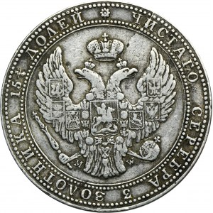 3/4 rublu = 5 zlotých Varšava 1835 MW