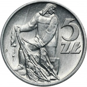 5 złotych 1959 Rybak