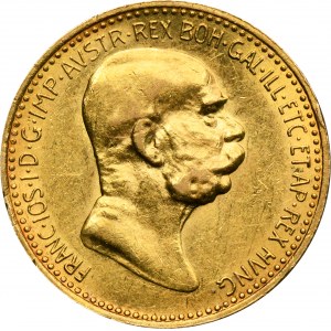 Rakousko, František Josef I., 10 korun Vídeň 1909