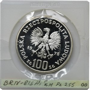 PRÓBA, 100 złotych 1978 Interkosmos, Pierwszy Polak w Kosmosie