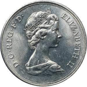 Vereinigtes Königreich, Elizabeth II, 25 Pence Llantrisant 1972