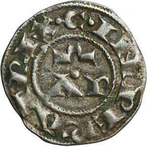 Italien, Königreich Sizilien, Heinrich VI. und Konstanze von Sizilien, Denar