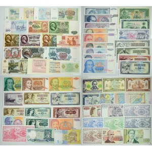 Europe, big lot of banknotes (ca.180 pcs.)