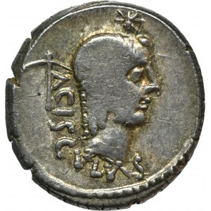 Republika Rzymska, L. Valerius Acisculus, Denar